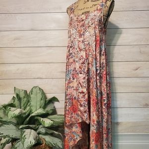NWT floral, silky dress